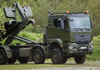 TG-MIL militarised truck family | Rheinmetall